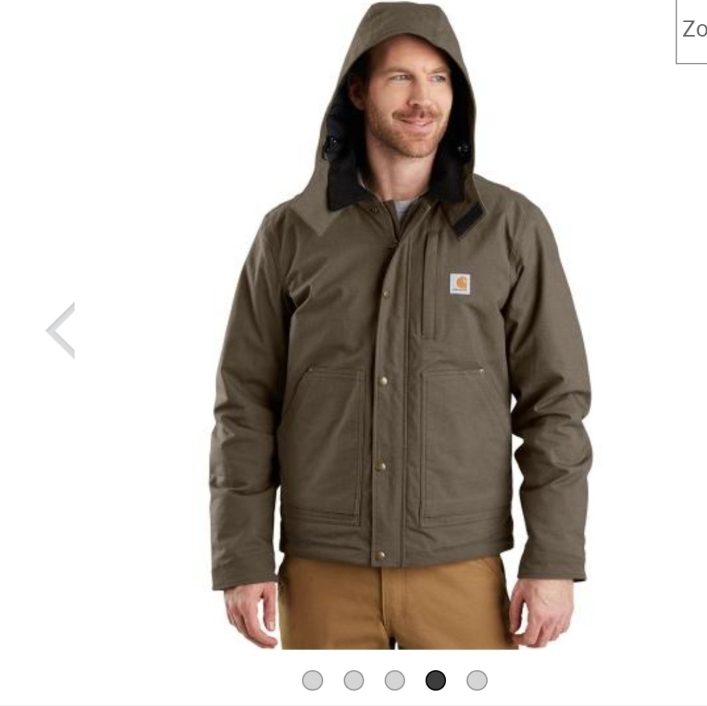 New Carhartt  -Full Swing®Caldwell Jacket - Quilt Lined Loose fit w/ Hoodie
